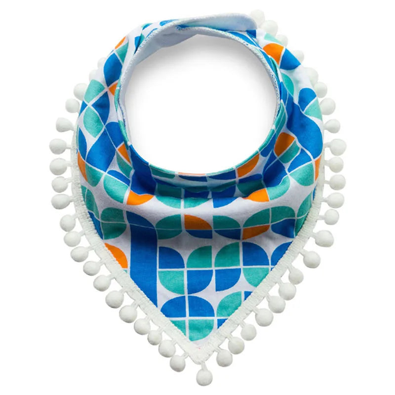 Saliva Towel Baberos Bebes Baby Bibs Anti-Drop Rope Absorbent Apron Girls Infant Cotton Bandana Boys Bib Scarf Newborn Feeding