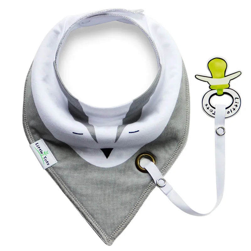 Saliva Towel Baberos Bebes Baby Bibs Anti-Drop Rope Absorbent Apron Girls Infant Cotton Bandana Boys Bib Scarf Newborn Feeding