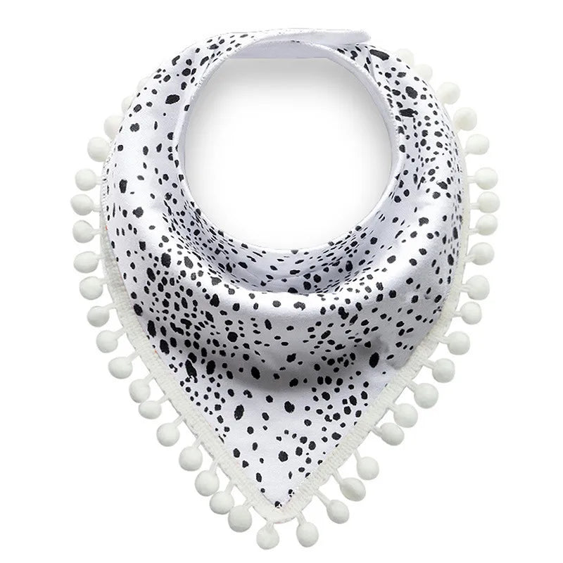 Saliva Towel Baberos Bebes Baby Bibs Anti-Drop Rope Absorbent Apron Girls Infant Cotton Bandana Boys Bib Scarf Newborn Feeding