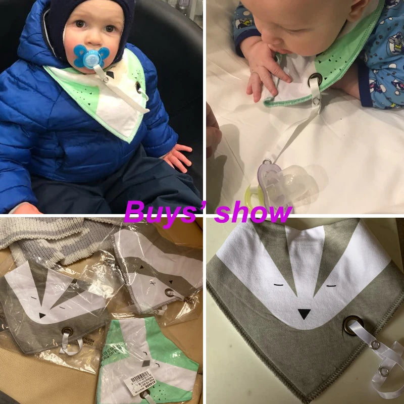 Saliva Towel Baberos Bebes Baby Bibs Anti-Drop Rope Absorbent Apron Girls Infant Cotton Bandana Boys Bib Scarf Newborn Feeding