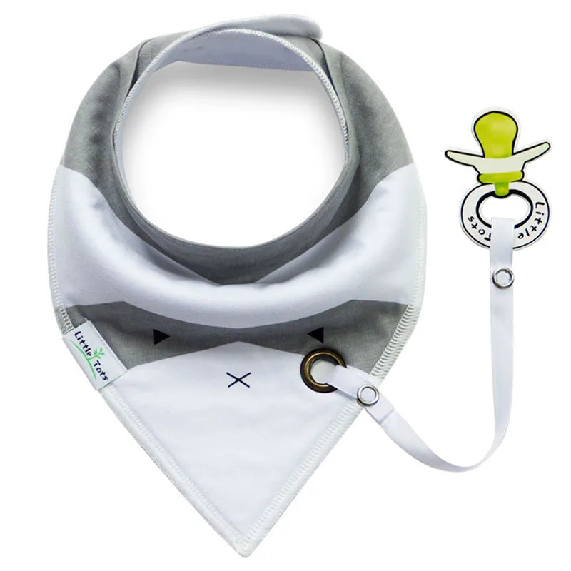 Saliva Towel Baberos Bebes Baby Bibs Anti-Drop Rope Absorbent Apron Girls Infant Cotton Bandana Boys Bib Scarf Newborn Feeding