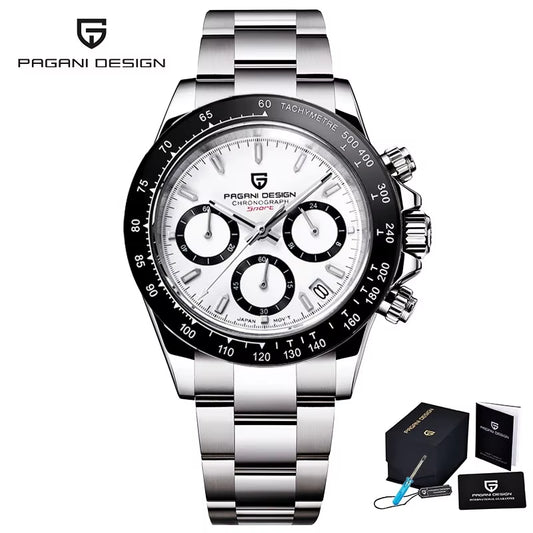 2024 New Men Watches Quartz Business Watch Mens Watches Top Brand Luxury Watch Men Chronograph VK63